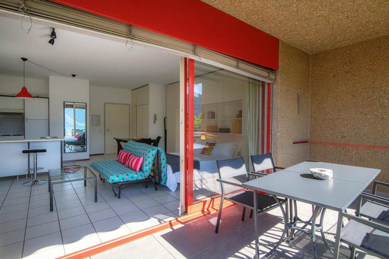 Panoramic Studio By Quokka 360 - Open Space Apartment With Terrace Lugano Bagian luar foto