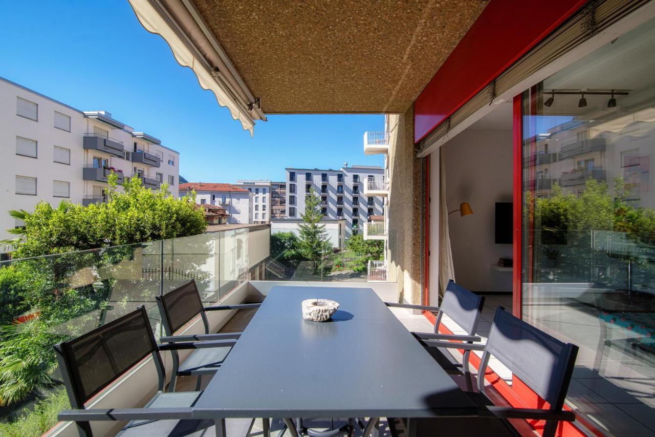 Panoramic Studio By Quokka 360 - Open Space Apartment With Terrace Lugano Bagian luar foto